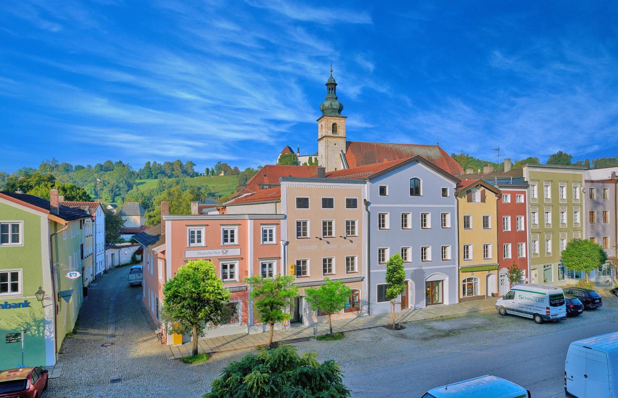 Ferienwohnung Stadtplatz 28 Tittmoning Burghausen Salzburg Familie Exterior photo